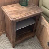 Jam jar in solid walnut
