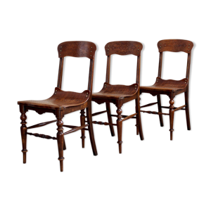 Ensemble de 3 chaises