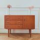 Enfilade vintage rénovée, années 60