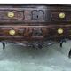 Louis XV sauté pan curved on all sides with 2 drawers on the front