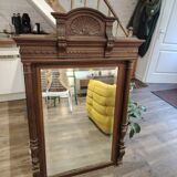 Henri II style trumeau mirror