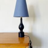 Philippe Capelle lamp in turned wood