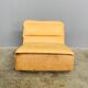 Bogo sofa in leather and suede, by Carlo Bartoli for Rossi di Albizzate