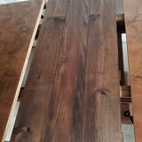 Walnut art-deco table