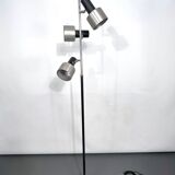 Marble and Metal three arms floor lamp Italy 1960s