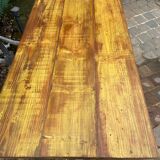 Vintage wooden bistro table