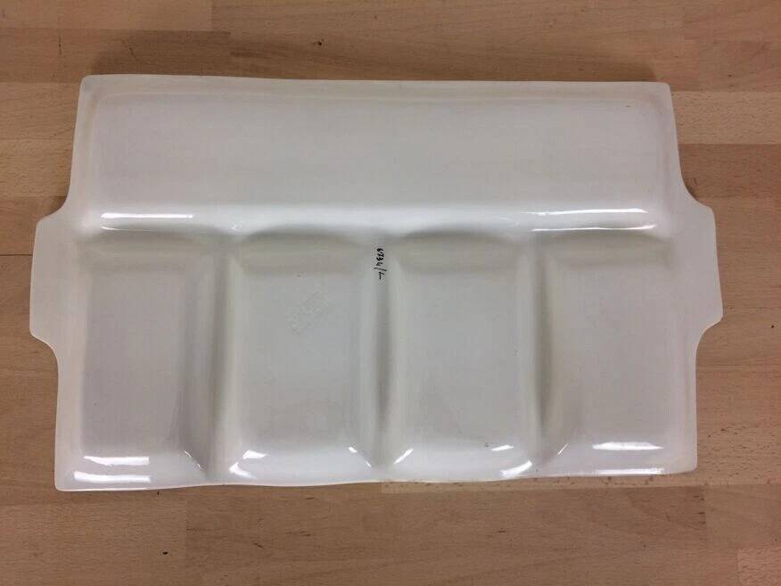Italian ceramic platter for appetizers.