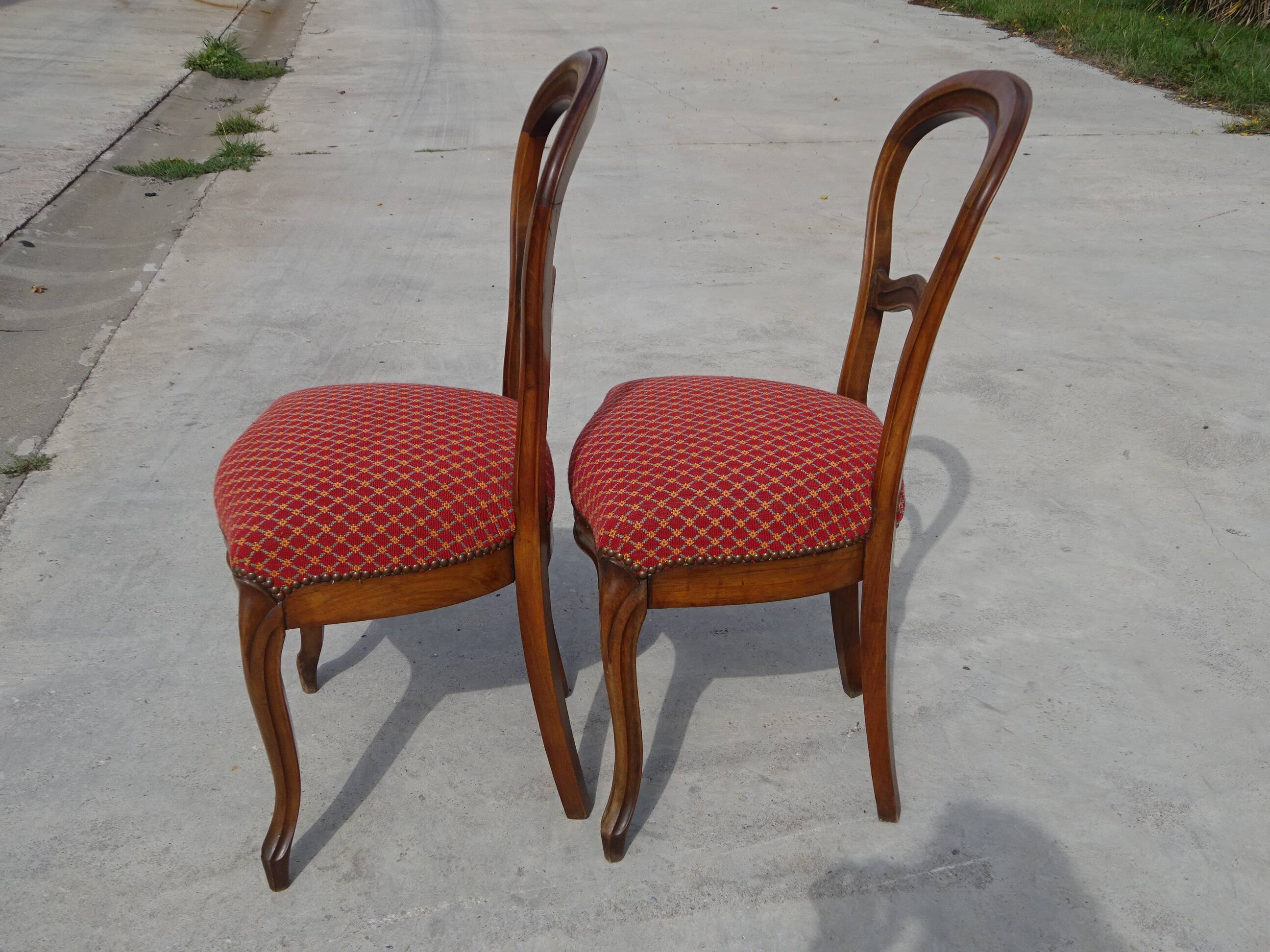 Pair of Louis Philippe chairs