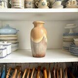W. Germany vase in beige glazed ceramic