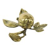 French Art Nouveau Jewelry Box Ashtray Bronze Pear 1920s