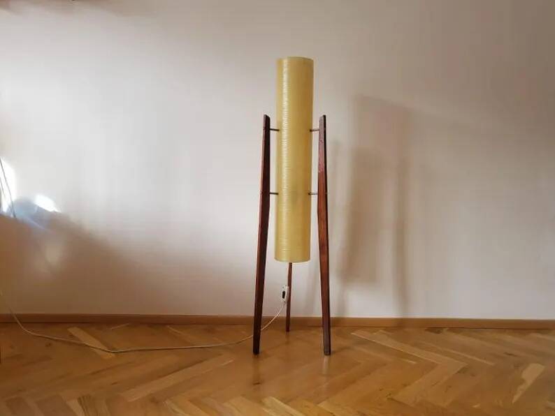 Lampadaire mid-century Rocket, années 1960