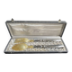 Salad serving cutlery in a box – Art Deco