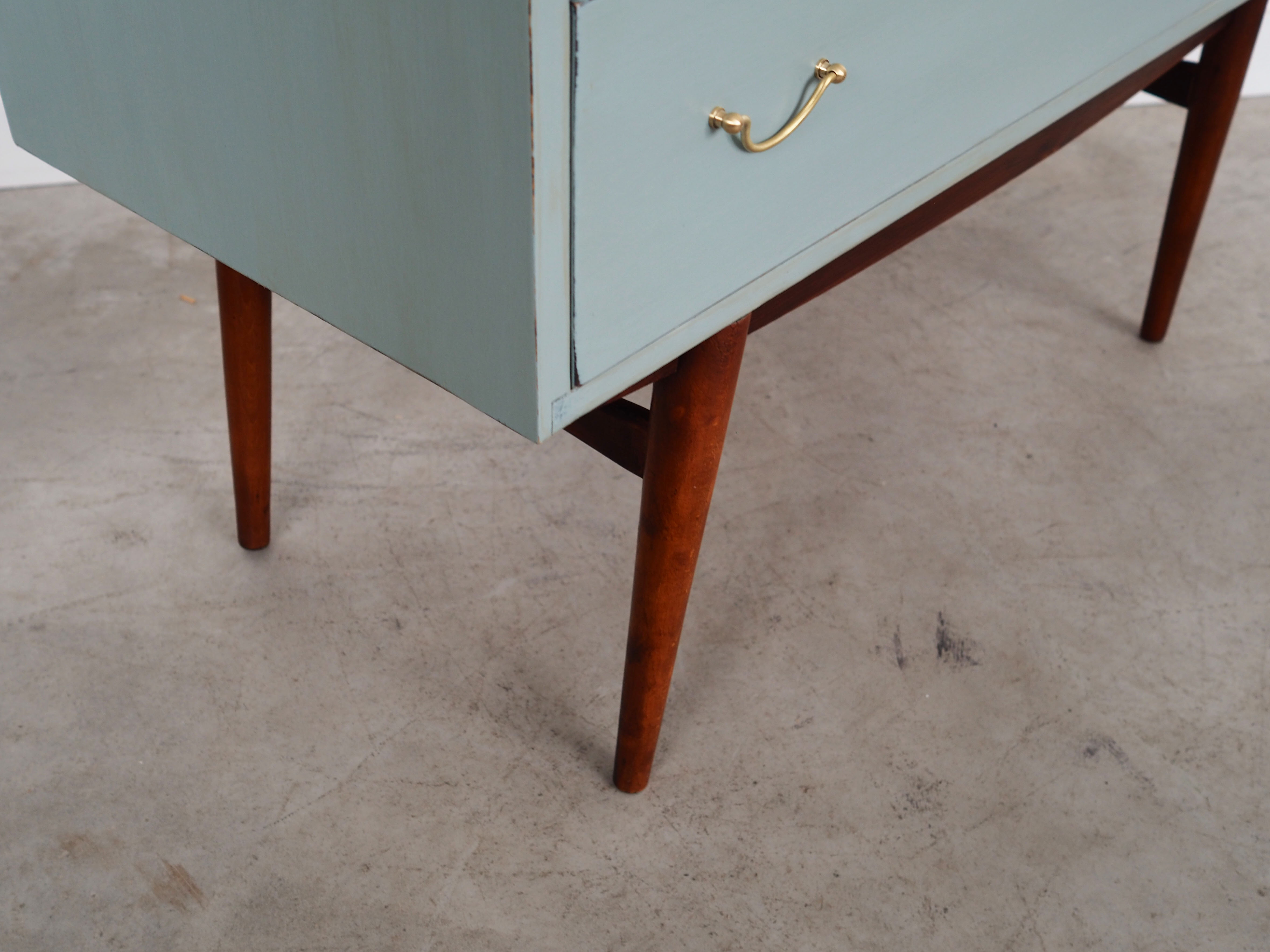Beechwood chest of drawers, Danish design, 1970s, made in Denmark