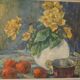 Nature morte aux roses jaunes par Markebo