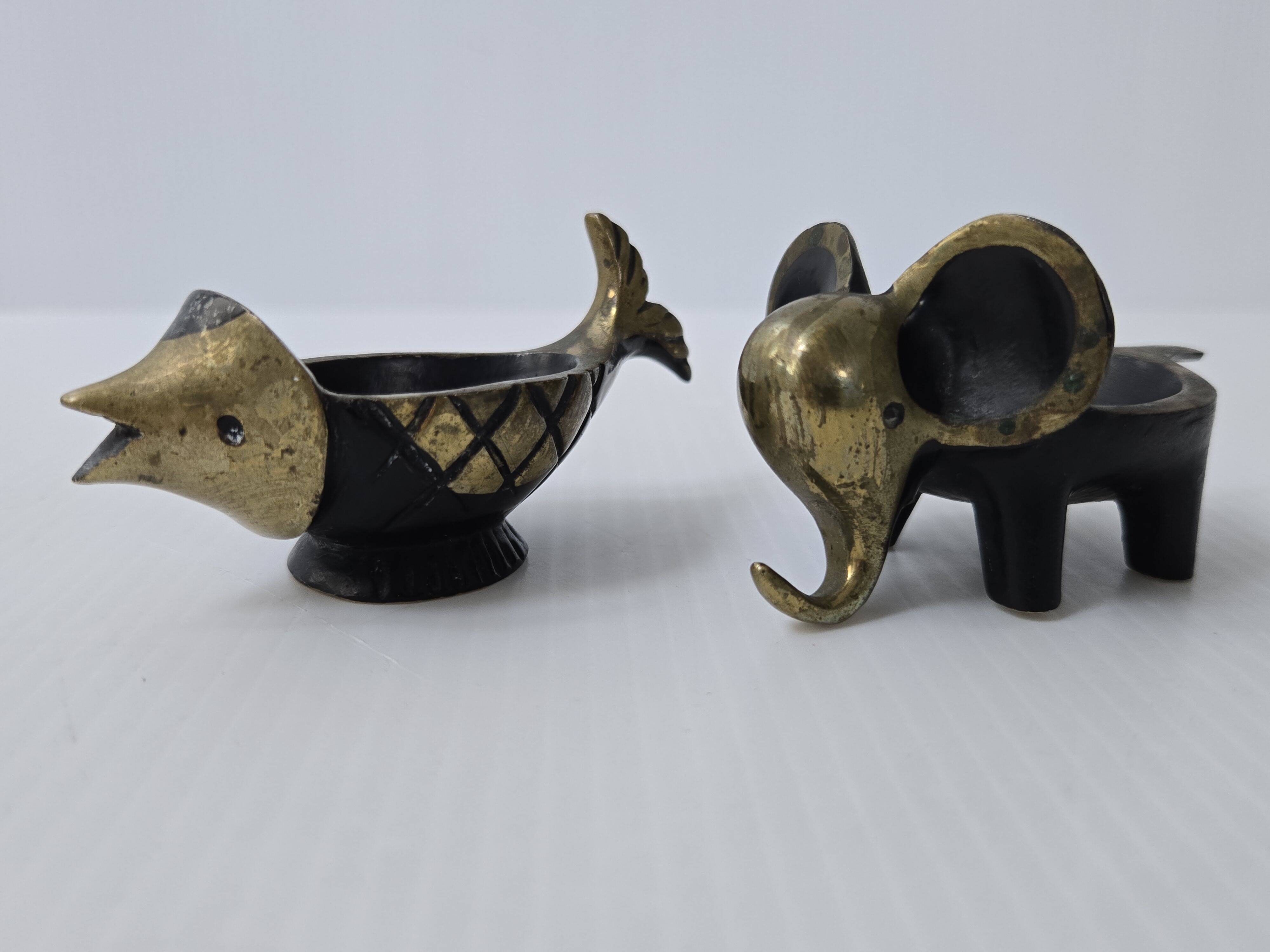 Set of 2 egg cups by Walter Bosse