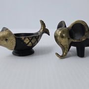 Set of 2 egg cups by Walter Bosse