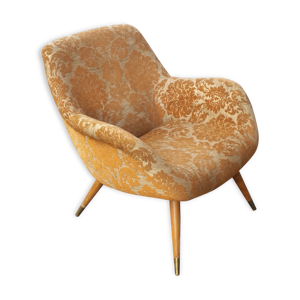 fauteuil organique scandinave