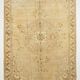 7x10 Vintage Cream & Brown Persian Rug, 205x316Cm
