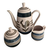 Teapot, sugar bowl, milk jug