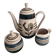 Teapot, sugar bowl, milk jug