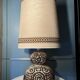 Brutalist ceramic lamp