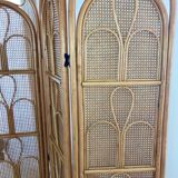Vintage rattan screen excellent condition 1970