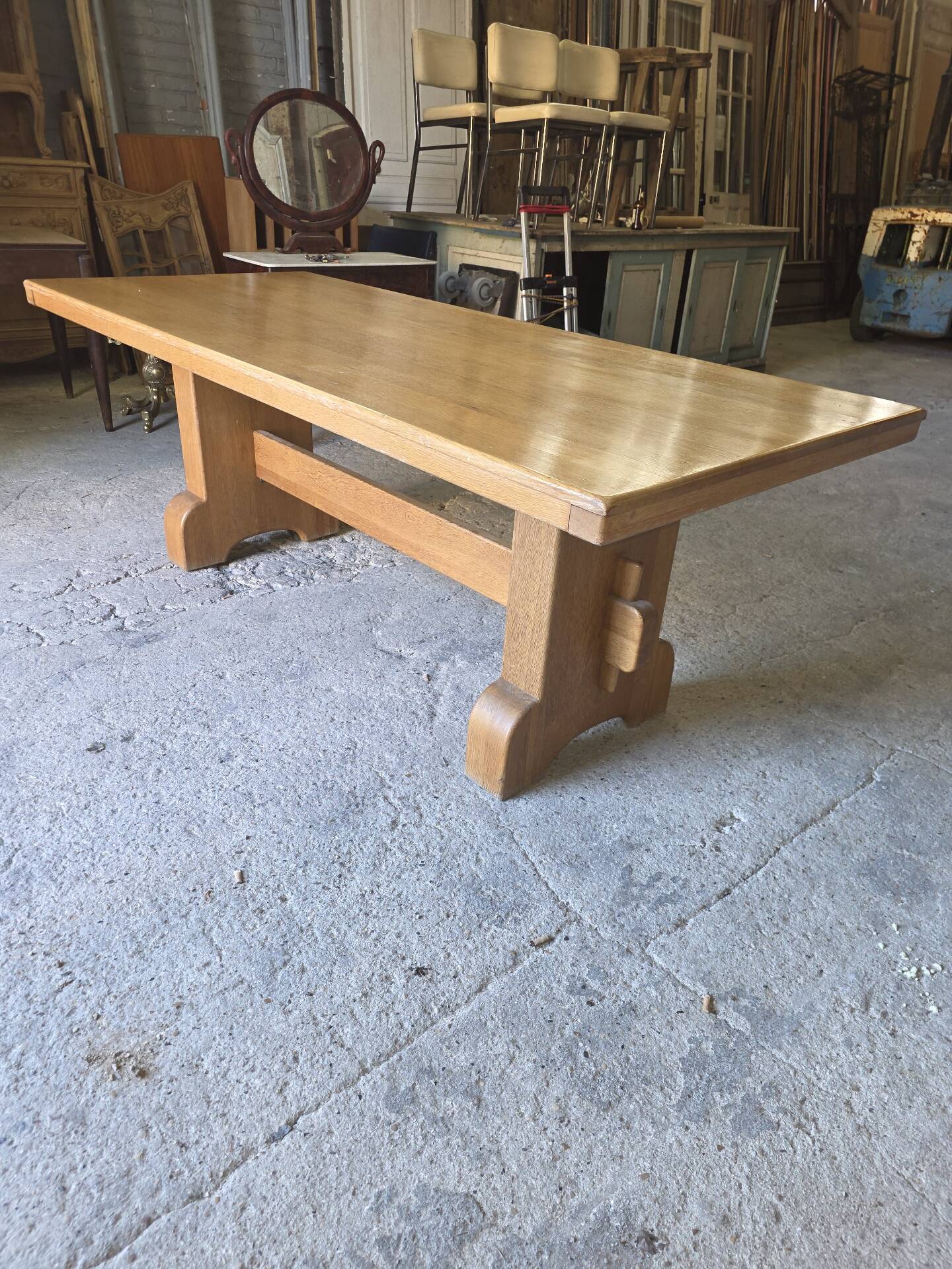 Monastery table in oak