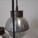 Cascade chandelier - vintage - aluminum and glass