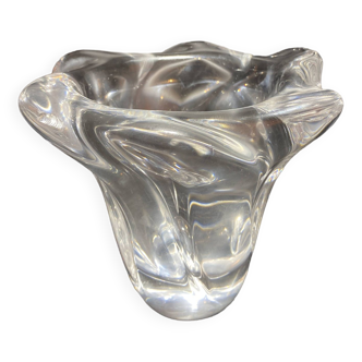 Daum crystal vase