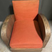 Fauteuil de salle art déco des années 1920