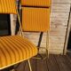 Paire de chaises Lafuma Chantazur dorée