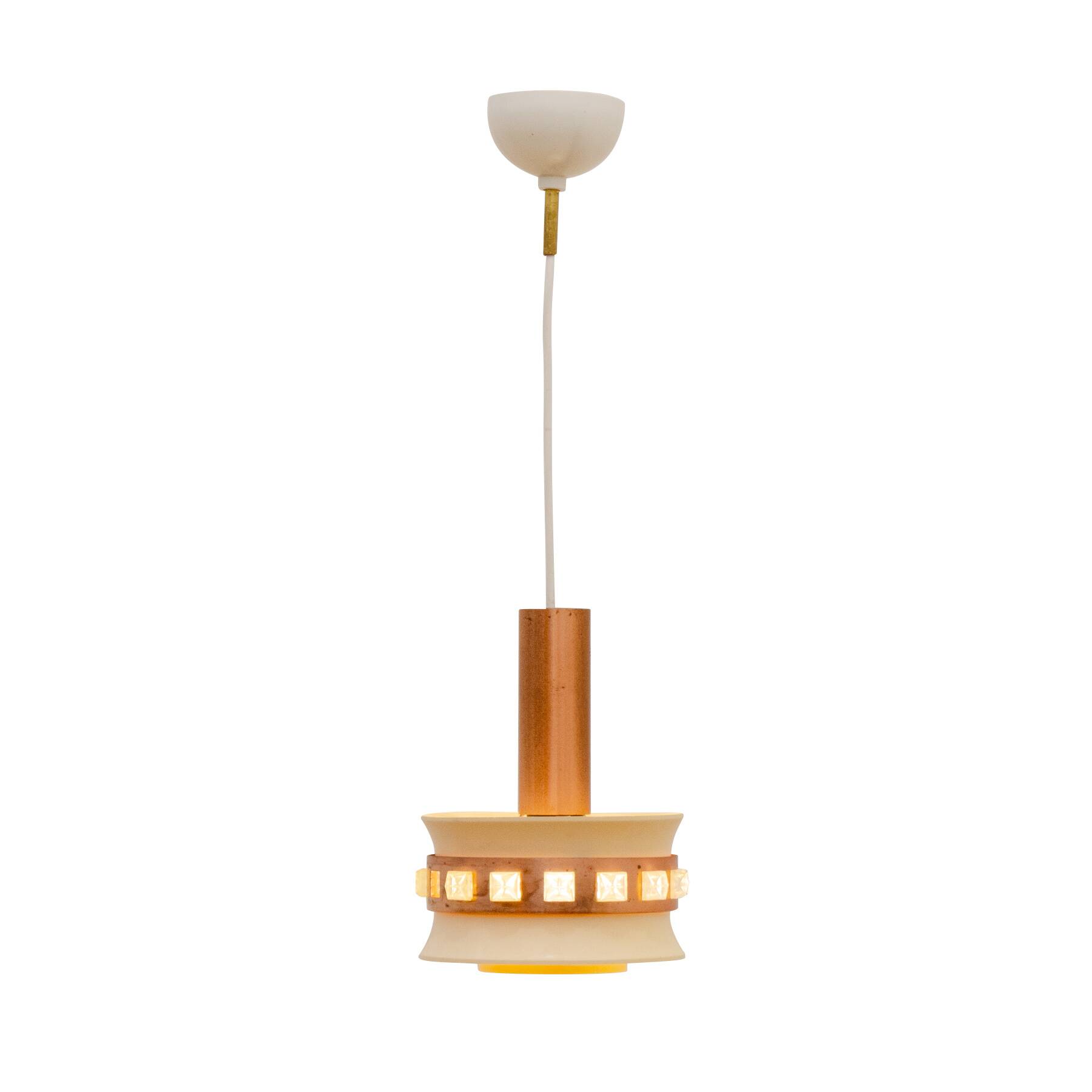 Mid century hanging lamp, Czechoslovakia, 1970´s