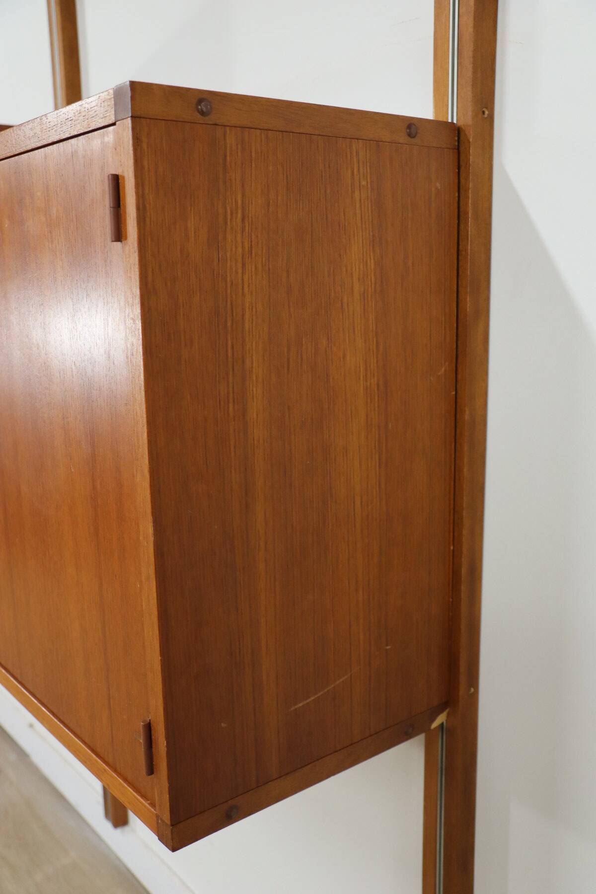 Modular wall bookcase, Minvielle edition by ARP – 1960