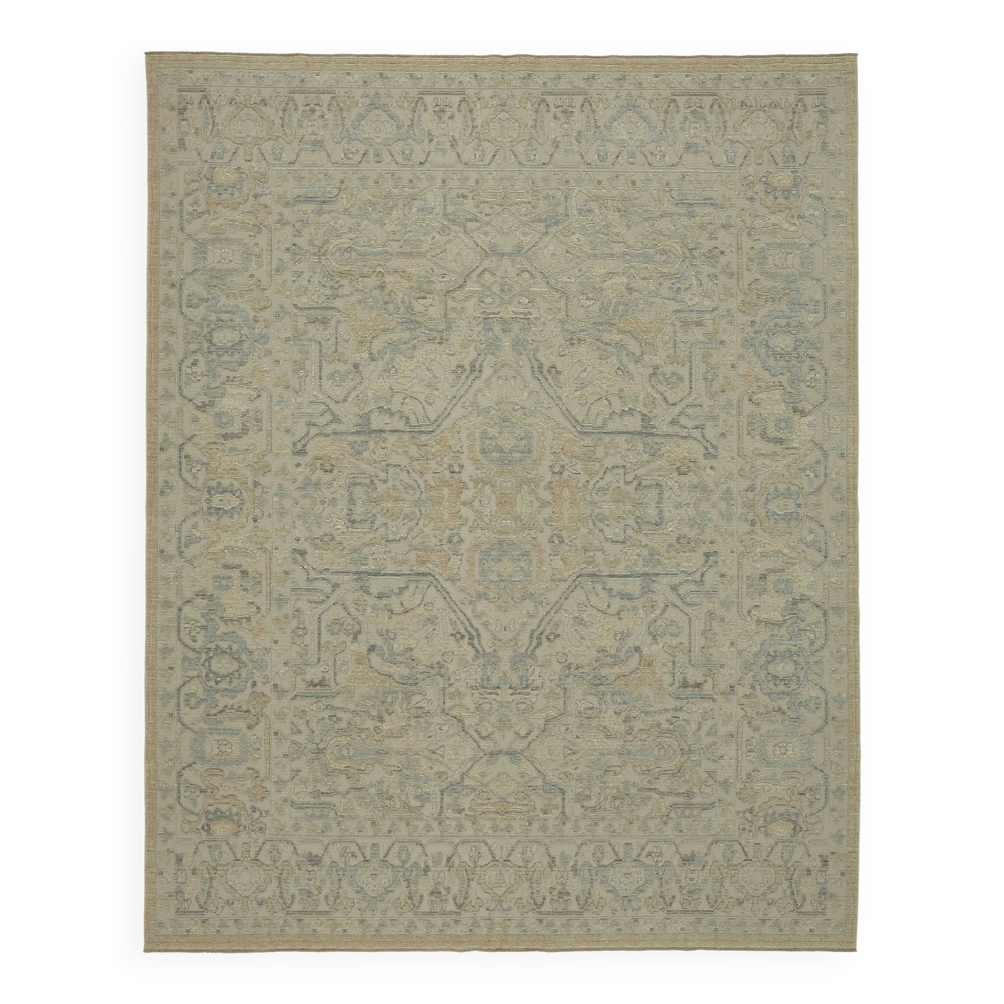 Turkish Handcrafted Loom Oushak Rug 275 cm x 345 cm