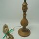 Pied de lampe en bois