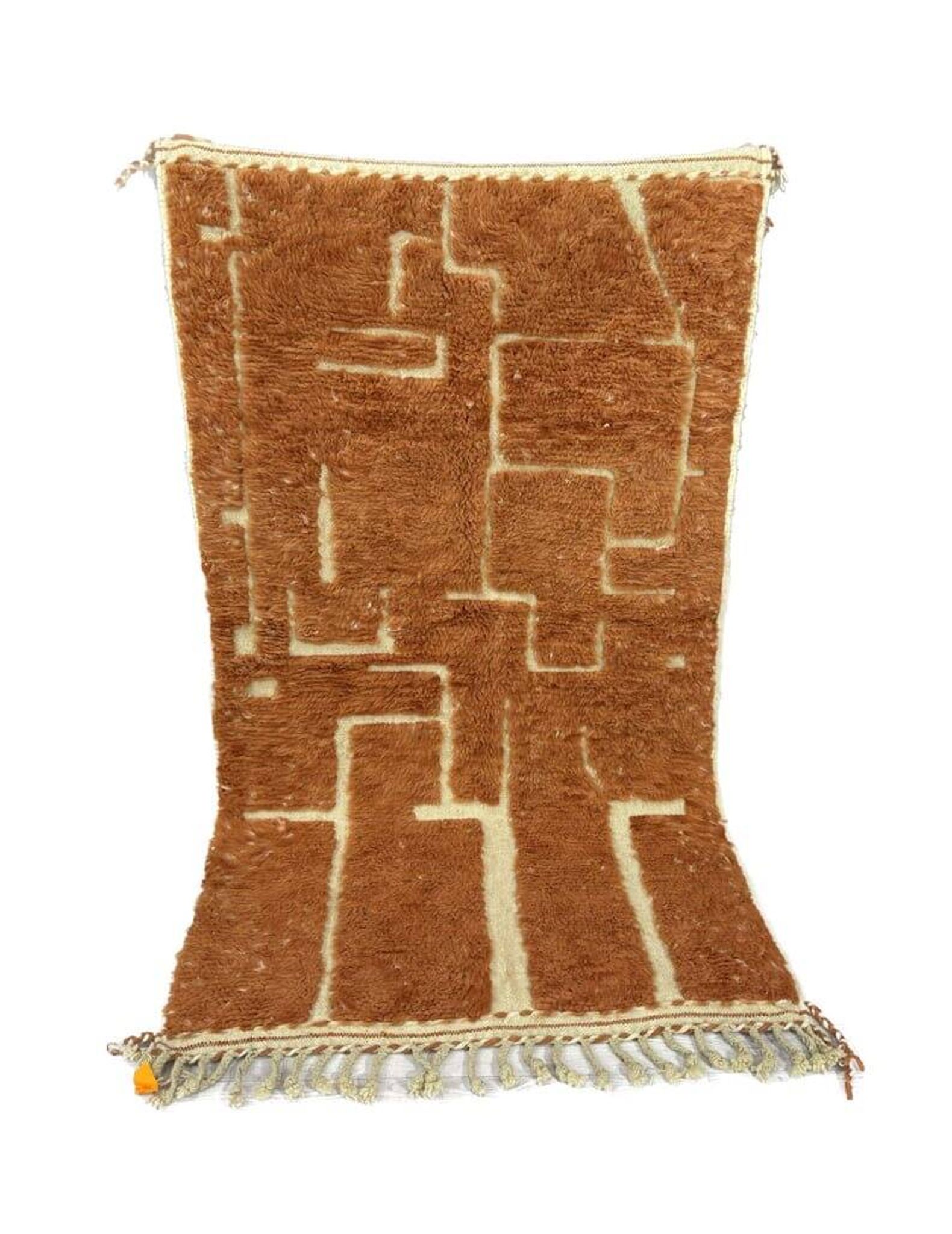 Handmade Berber rug, size 100 x 200 cm