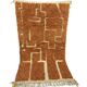 Handmade Berber rug, size 100 x 200 cm