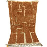Handmade Berber rug, size 100 x 200 cm