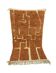 Tapis berbere artisanal fait main taille 100 x 200 cm