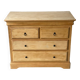 Commode vintage Louis Philippe rénovée en bois brut