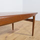 Table basse en teck mid century par Johannes Andersen pour CFC Silkeborg, Danemark, 1960s