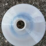 White opaline lampshade from the 1940s