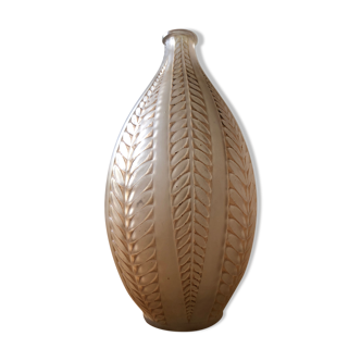 Vase René lalique acacia années 30 signé