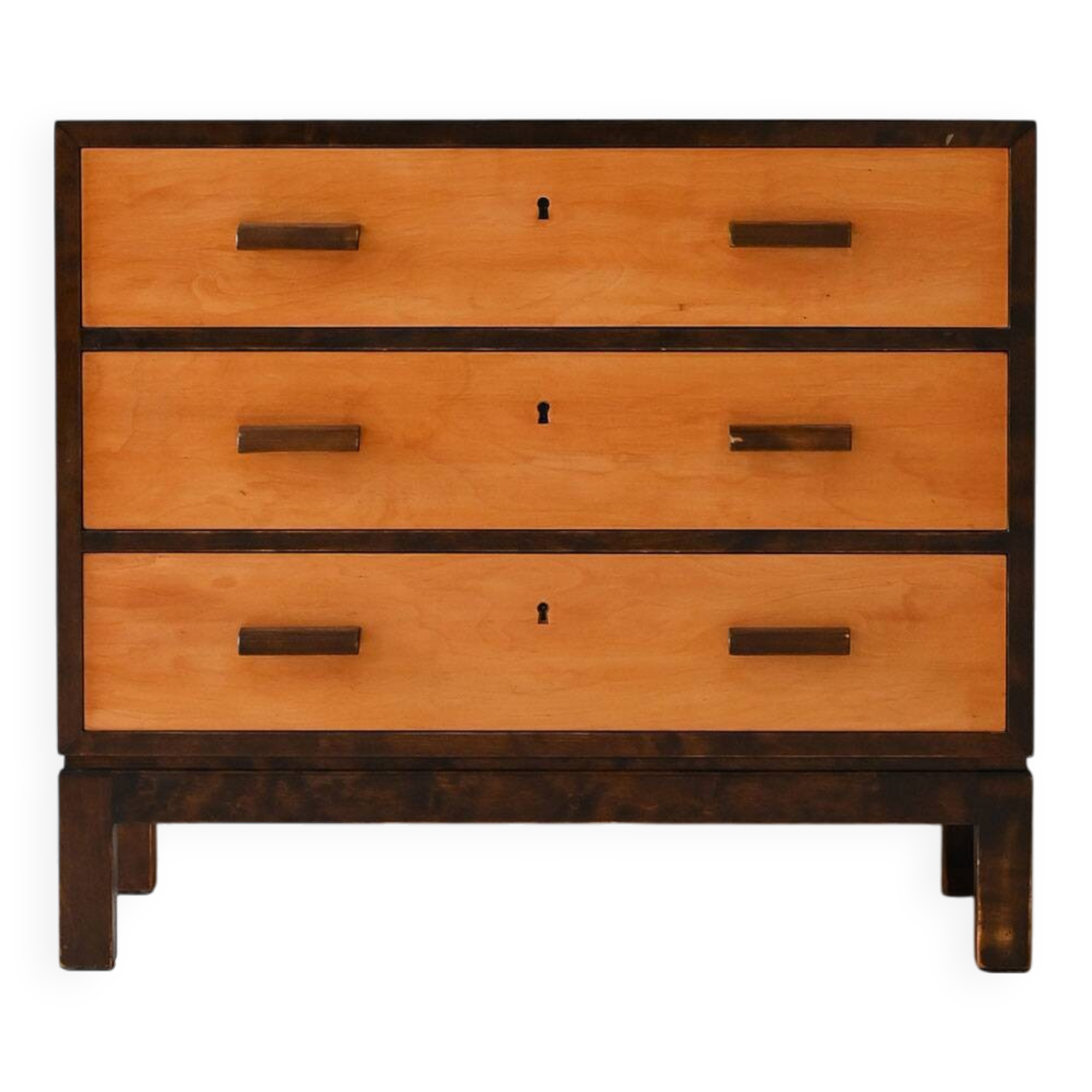 1930s Scandinavian Birch Chest of Drawers