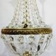2-light hot air balloon chandelier