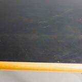 Warren Platner Large Leather Desk by Knoll International, 1973