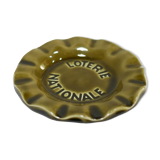 Vintage ceramic ashtray by the Saint Clément manufacture