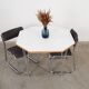 White table, Danish design, 1980s, made in Denmark