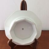 Servant dish on pedestal, octagonal, Limoges porcelain - vintage