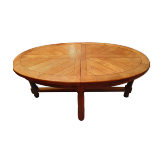 Solid oak cabinet maker table
